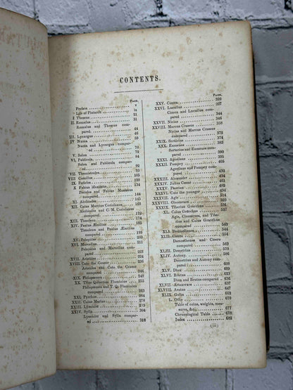 Plutarch's Lives & A Life of Plutarch