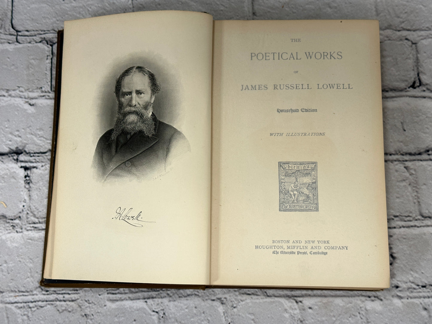 Lowell's Poems The Poetical Works of James Russell Lowell [Household Ed · 1895]