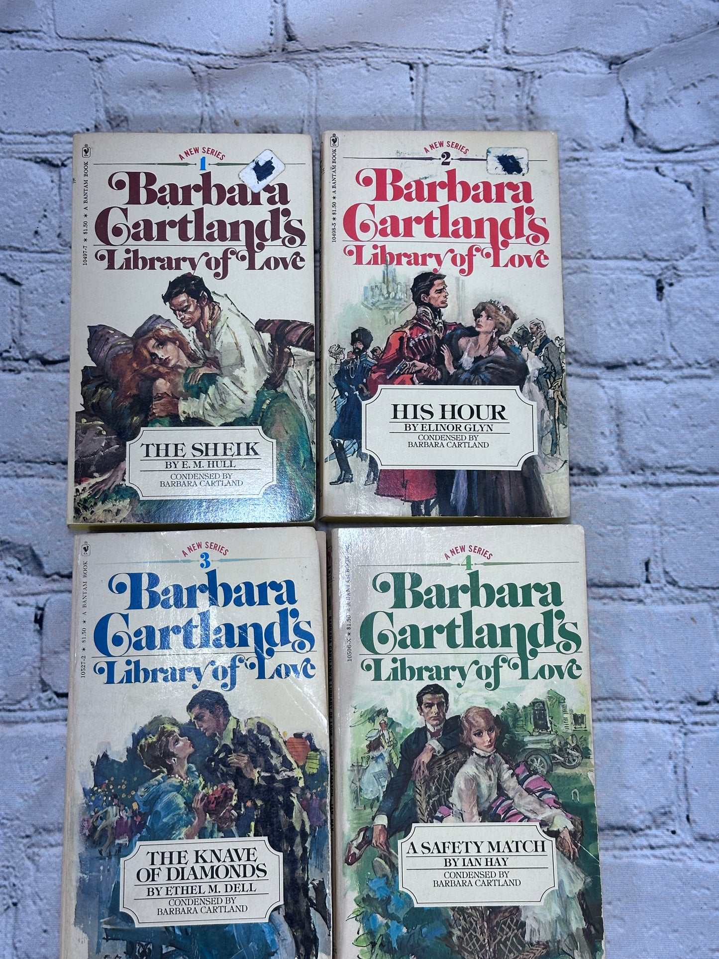 Barbara Cartland's Library of Love [Volumes 1 - 27 · Bantam · 1970s]