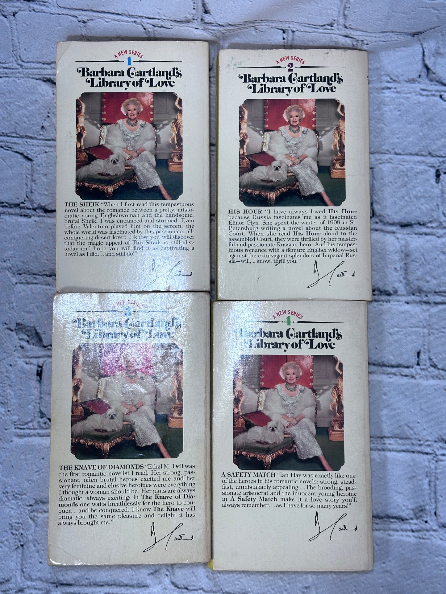 Barbara Cartland's Library of Love [Volumes 1 - 27 · Bantam · 1970s]