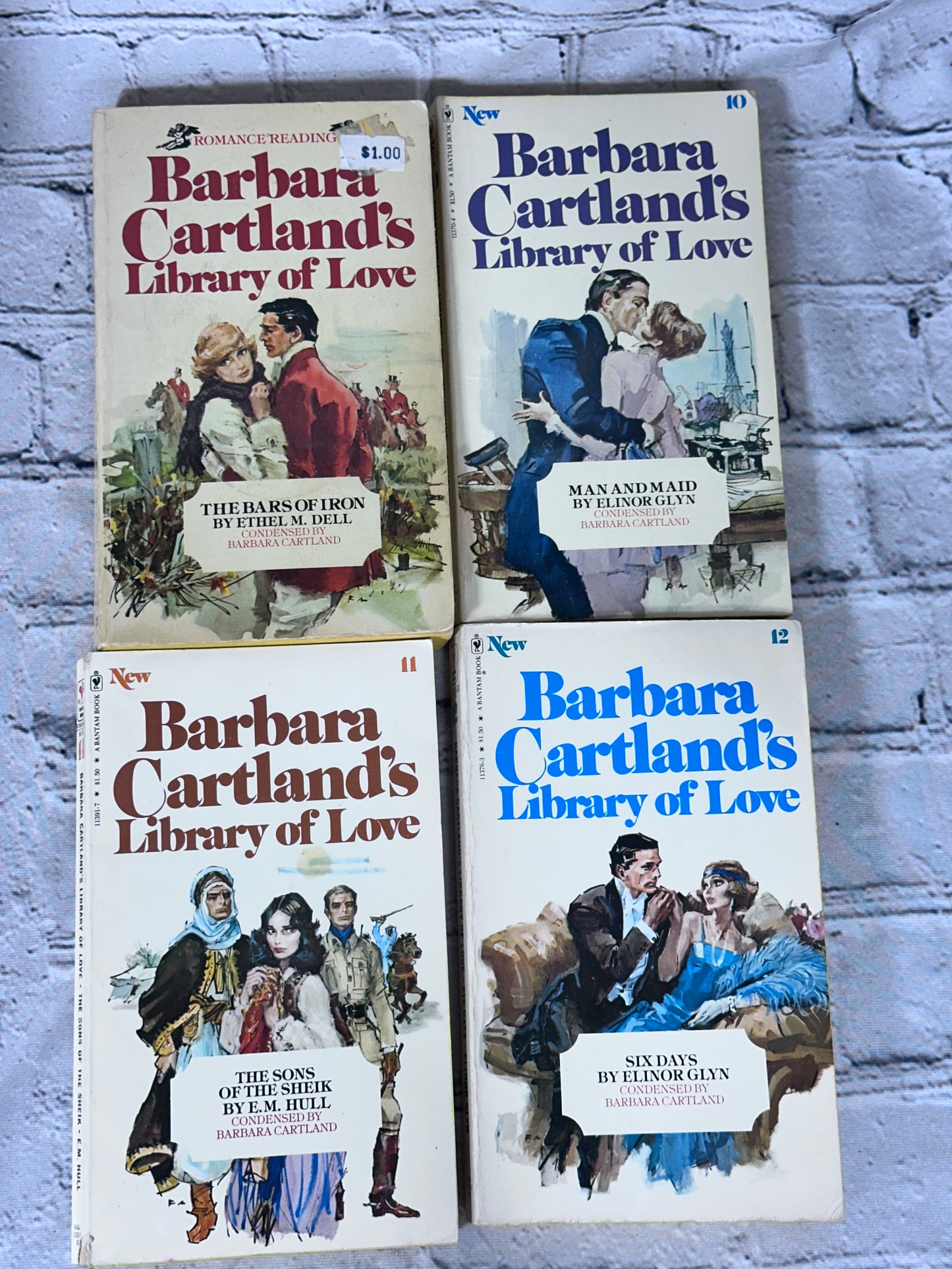 Barbara Cartland's Library of Love [Volumes 1 - 27 · Bantam · 1970s]