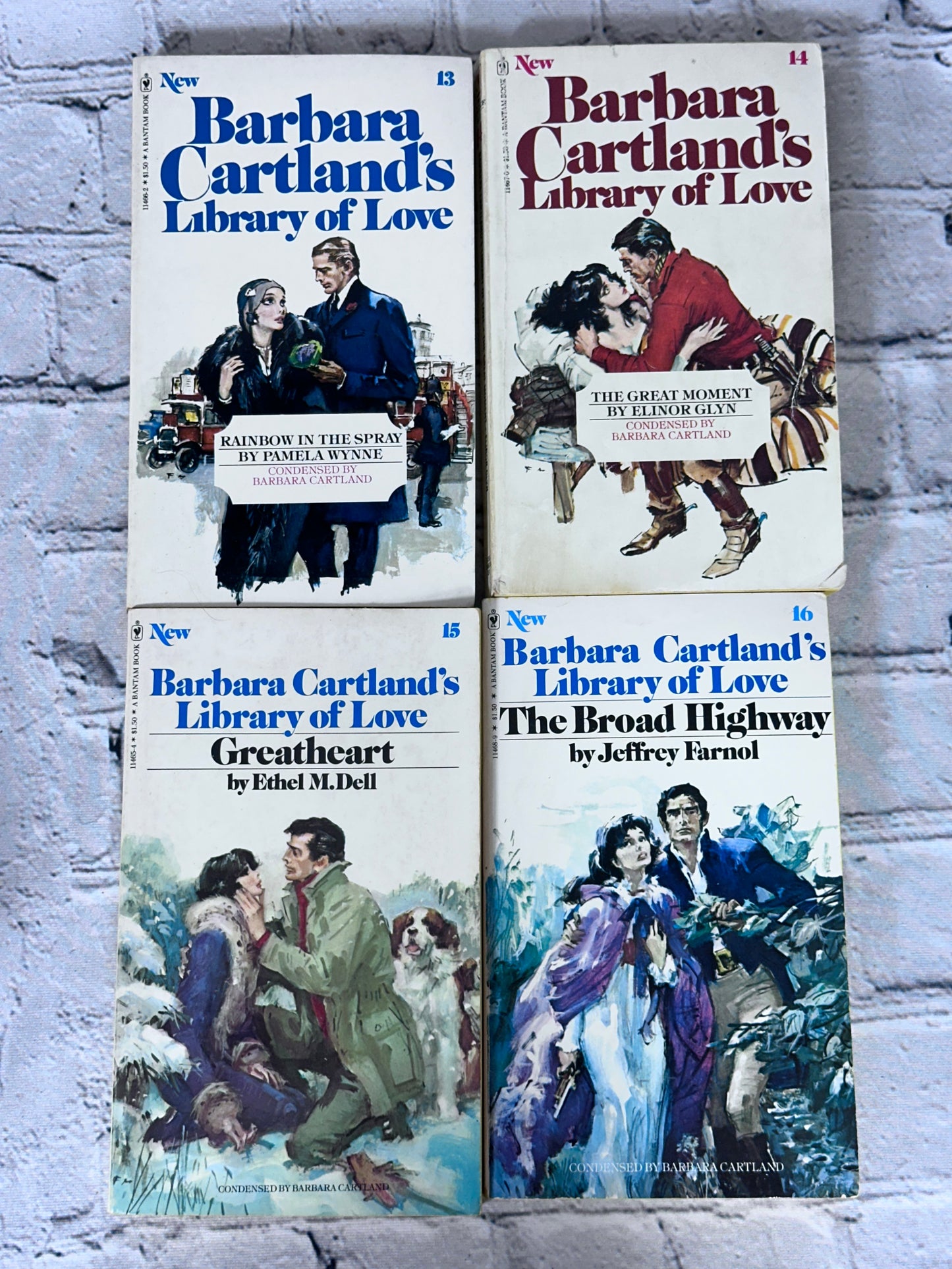 Barbara Cartland's Library of Love [Volumes 1 - 27 · Bantam · 1970s]