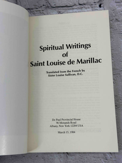 Spiritual Writings of Saint Louise de Marillac