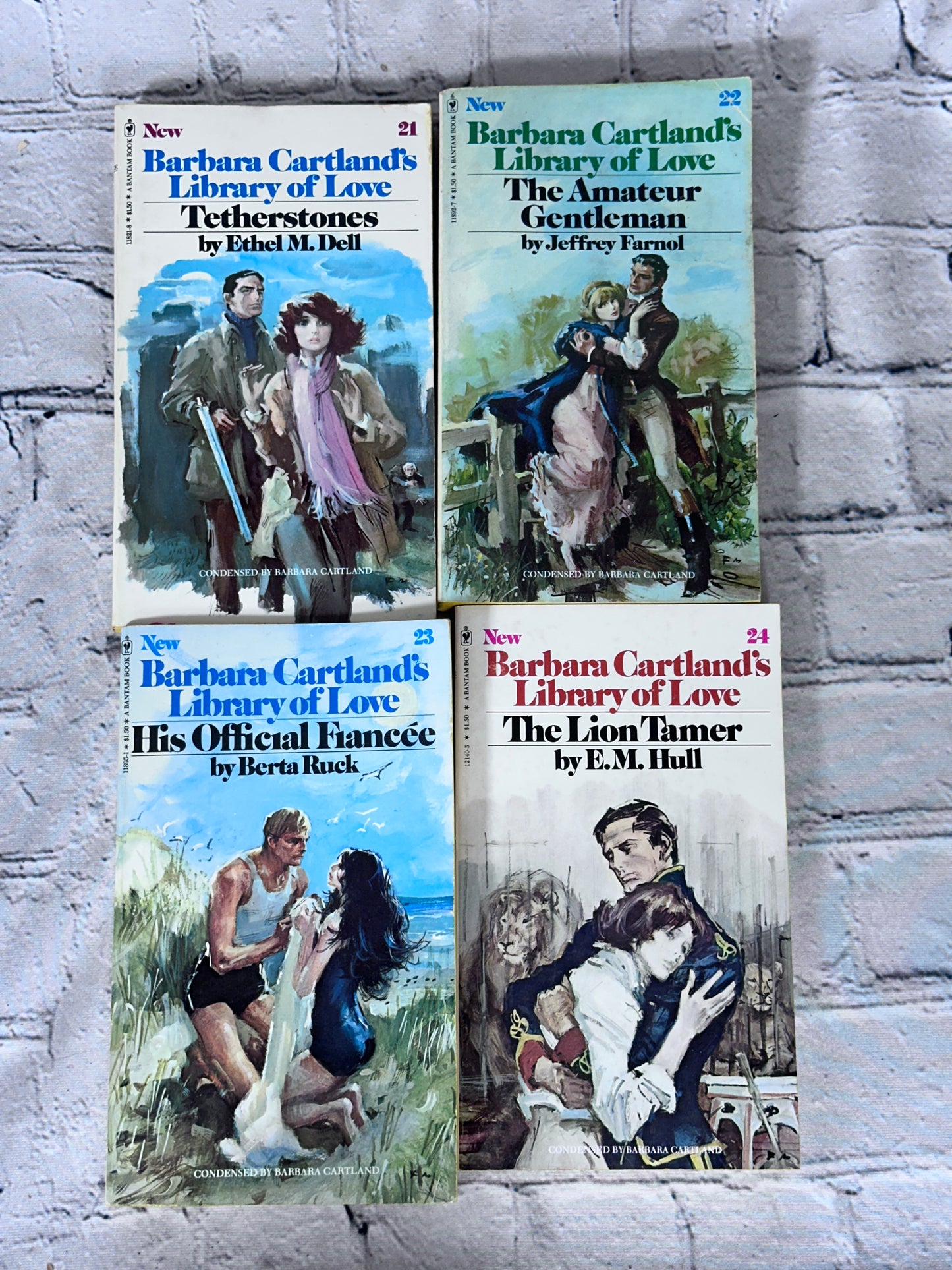 Barbara Cartland's Library of Love [Volumes 1 - 27 · Bantam · 1970s]