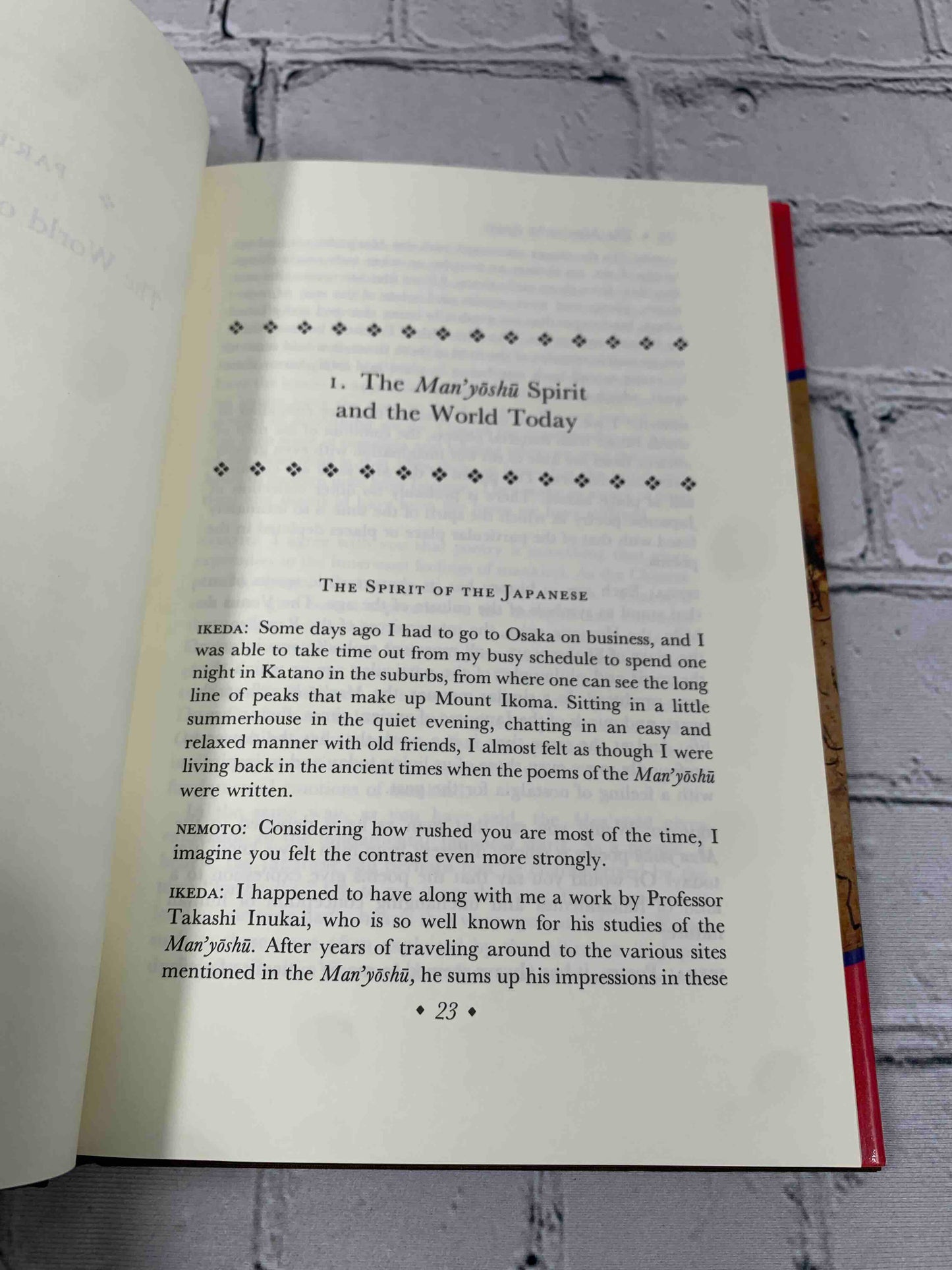 On the Japanese Classics: Conversations and Appreciations