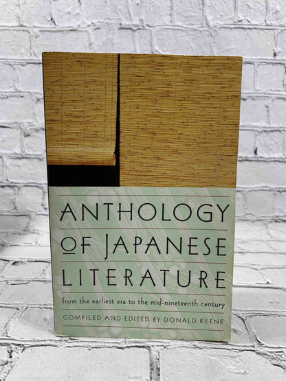 Anthology of Japanese Literature: From the Earliest Era to the Mid-Nineteenth Century