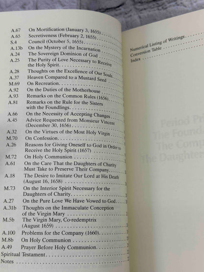 Spiritual Writings of Saint Louise de Marillac