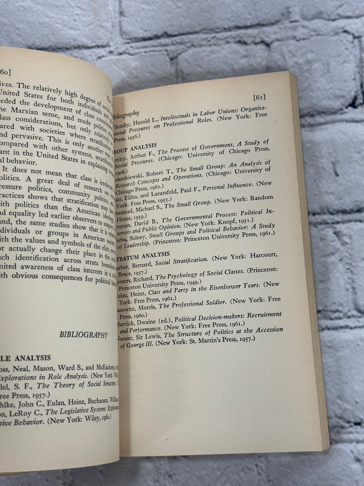 The Behavioral Persuasion in Politics by Heinz Eulau [1967]