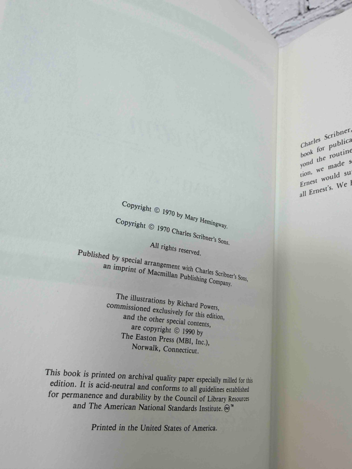 Ernest Hemingway (6 Volume Set)