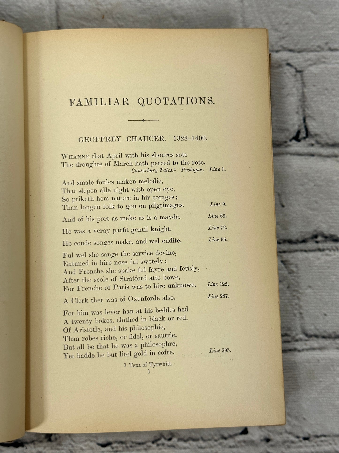 Familiar Quotations Passages & Phrases in Common Use, John Bartlett [1883 · 8th]