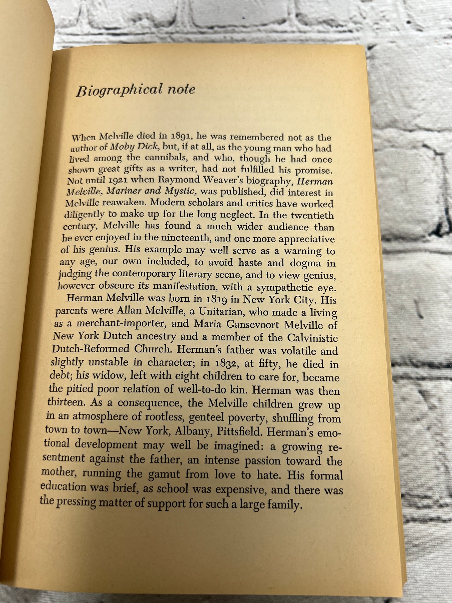 A Reader's Guide to Herman Melville By James Miller Jr. [2nd Print · 1965]