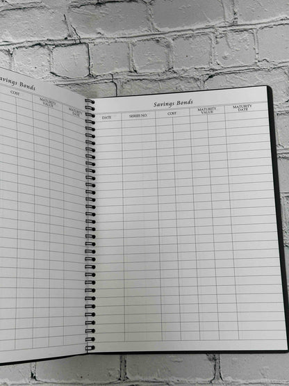 What My Family Should Know: Estate Record Ledger