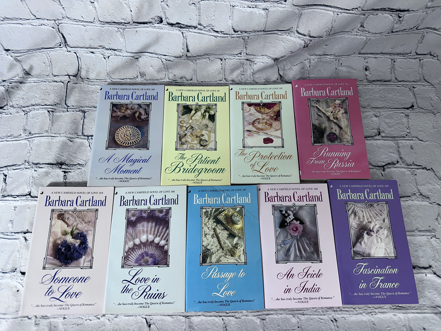 Camfield Novel of Love by Barbara Cartland [47 Volumes · #102 - 144, #146 - 149]