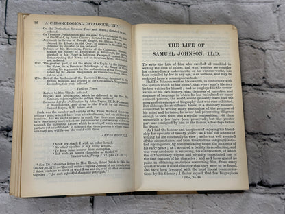 Boswell's Life of Johnsons by Chauncey Brewster Vol I [1903]