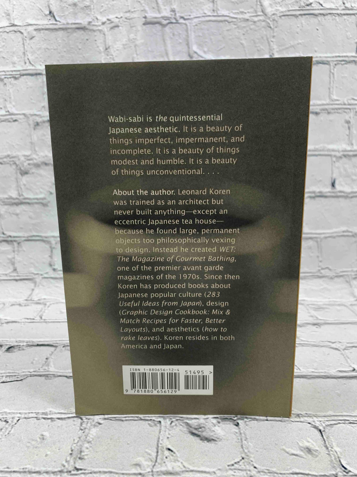 Wabi-Sabi: for Artists, Designers, Poets & Philosophers