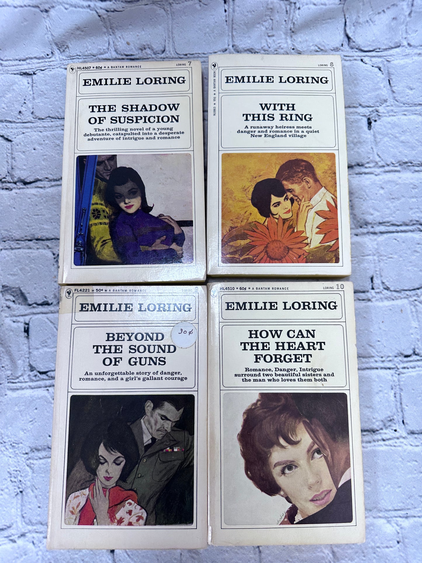 Romance Novels by Emilie Loring [47 Volumes · Bantam · 1960s - 1970s]