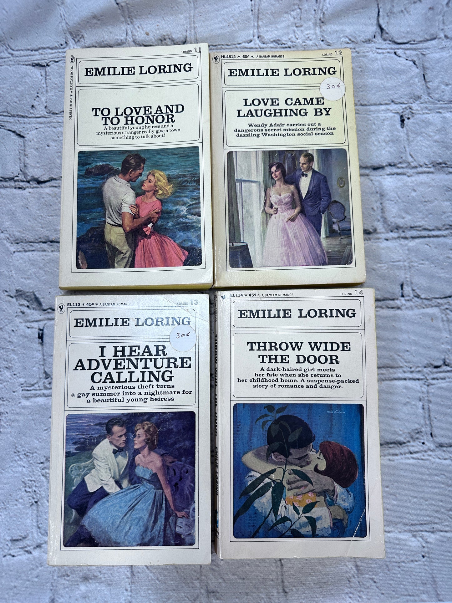 Romance Novels by Emilie Loring [47 Volumes · Bantam · 1960s - 1970s]