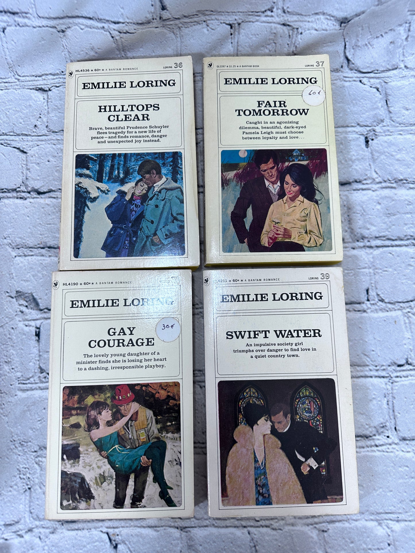 Romance Novels by Emilie Loring [47 Volumes · Bantam · 1960s - 1970s]