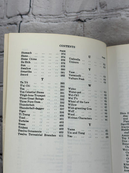 Outlines of Chinese Symbolism & Art Motives by C.A.S. Williams [3rd Revised Ed.]