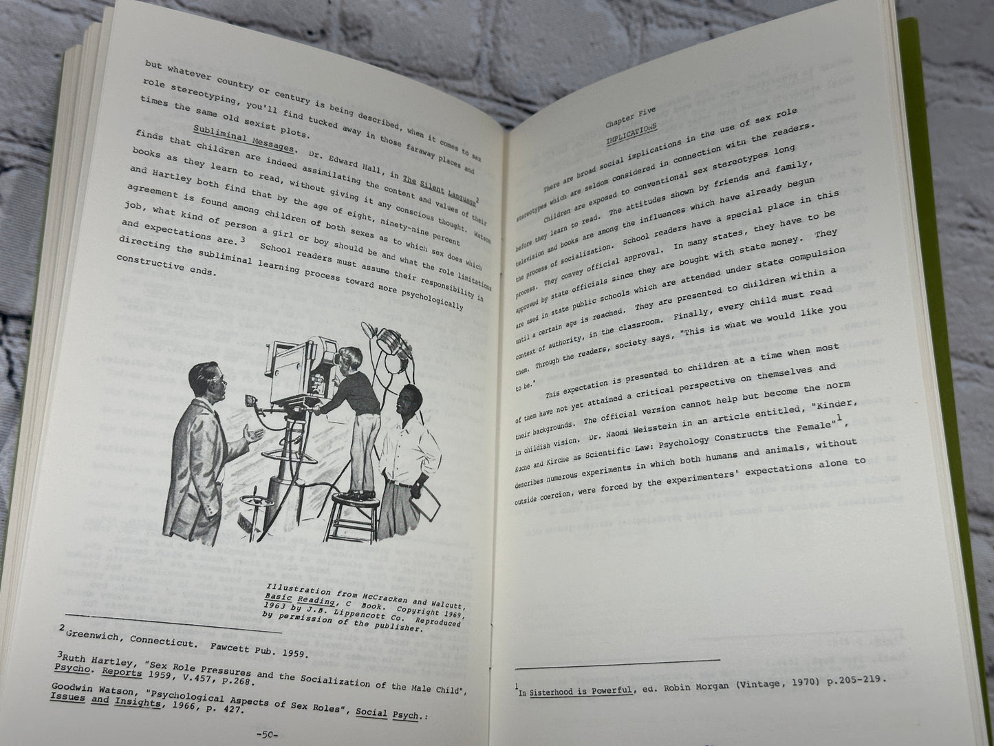 Dick & Jane as Victims Sex Stereotyping in Children's Readers [1972]