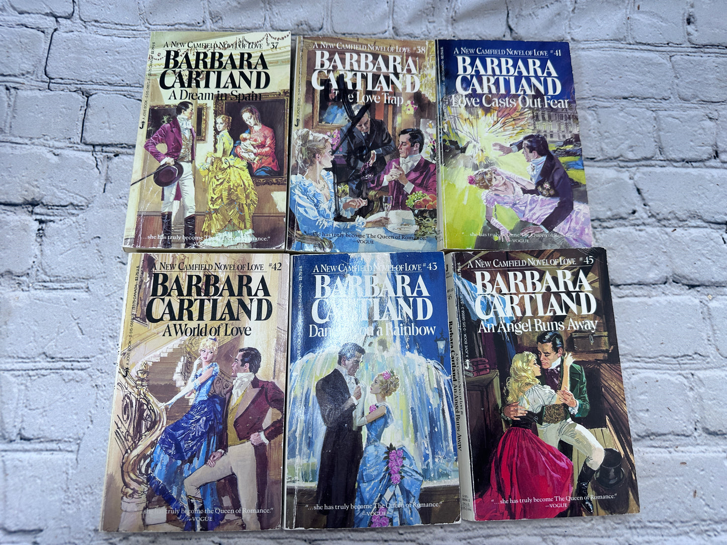 Camfield Novel of Love by Barbara Cartland [42 Volumes · 1982-1991]