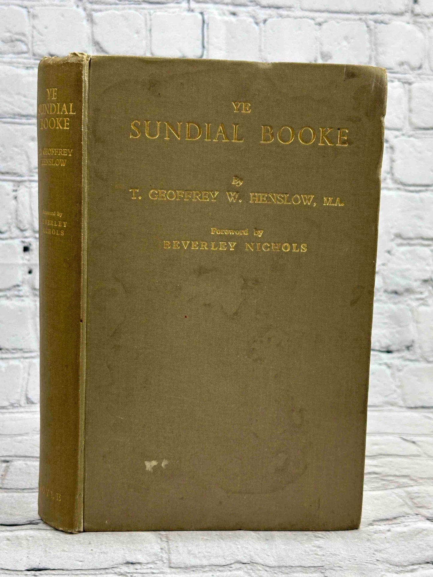 Ye Sundial Booke