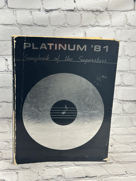 Platinum '81: Songbook of the Superstars [Sheet Music · 80 Songs]