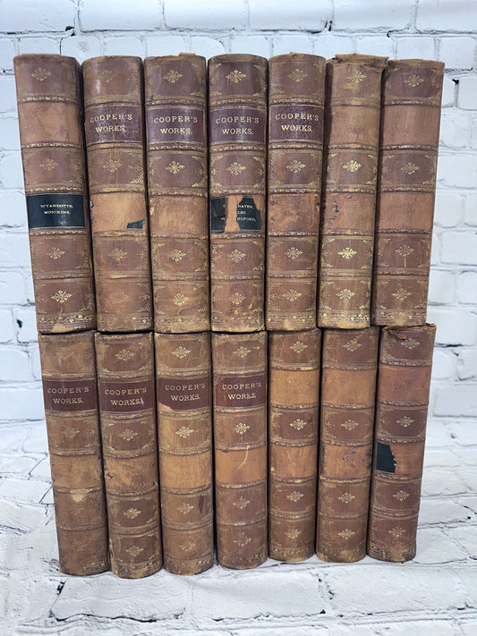 James Fenimore Cooper Works [14 Volumes · John W. Lovell · 1880s]