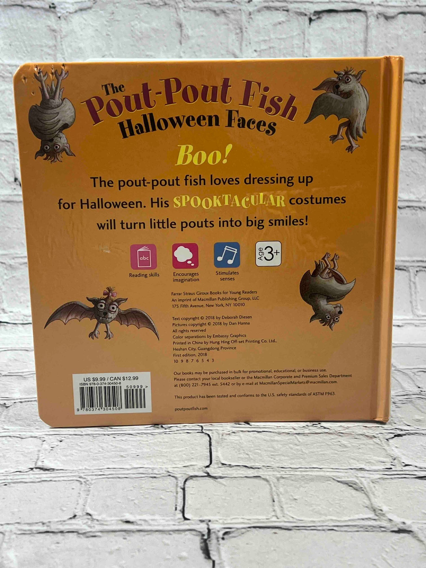 The Pout-Pout Fish Halloween Faces