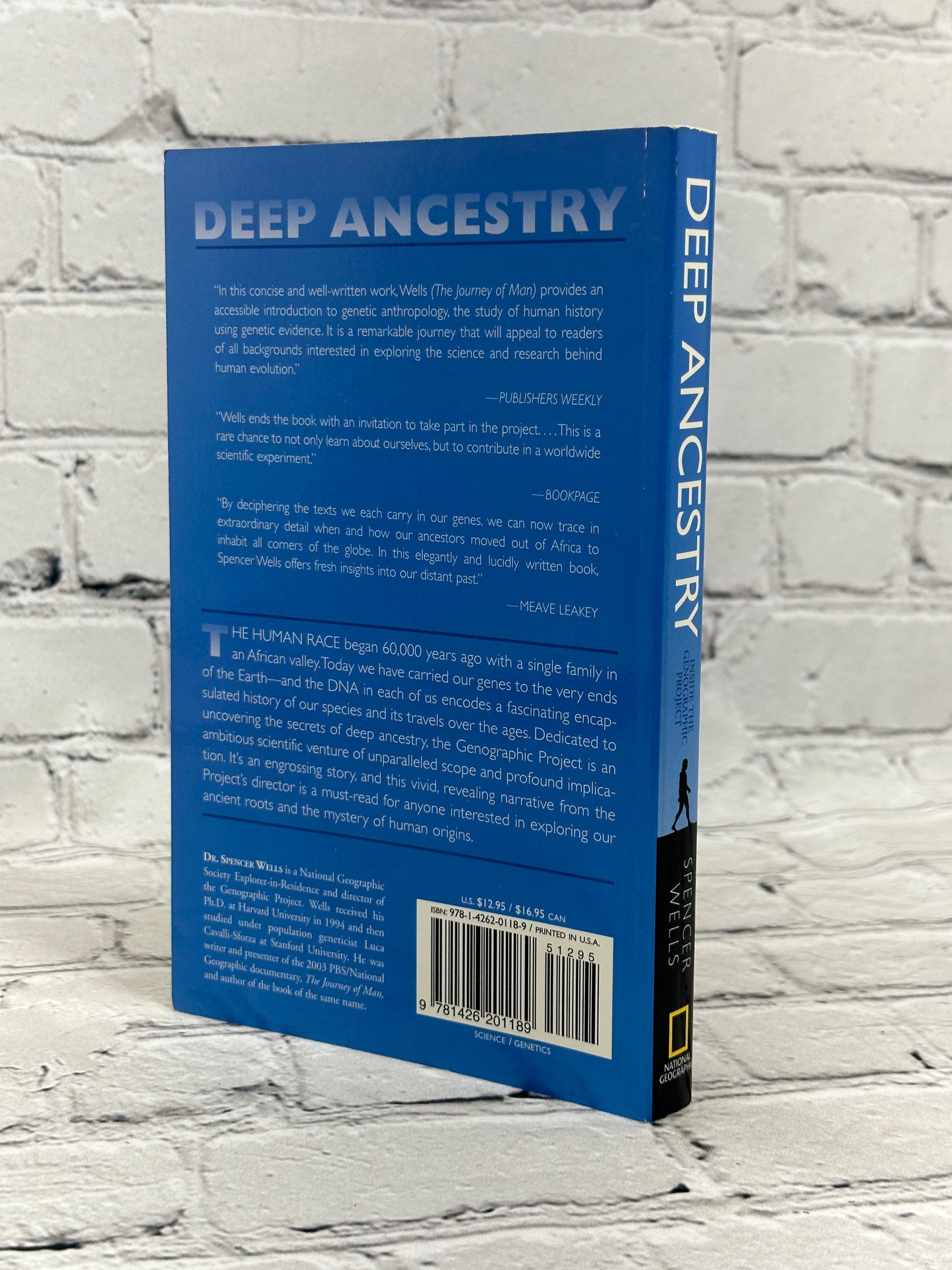 Deep Ancestry: Inside The Genographic Project by Spencer Wells [2007]