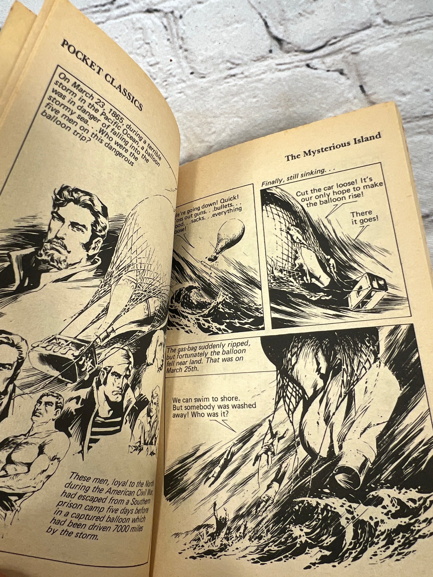 The Mysterious Island by Jules Verne [Pocket Classics · 1984]