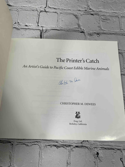 The Printer's Catch: An Artist's Guide to Pacific Coast Edible Marine Animals (Signed)