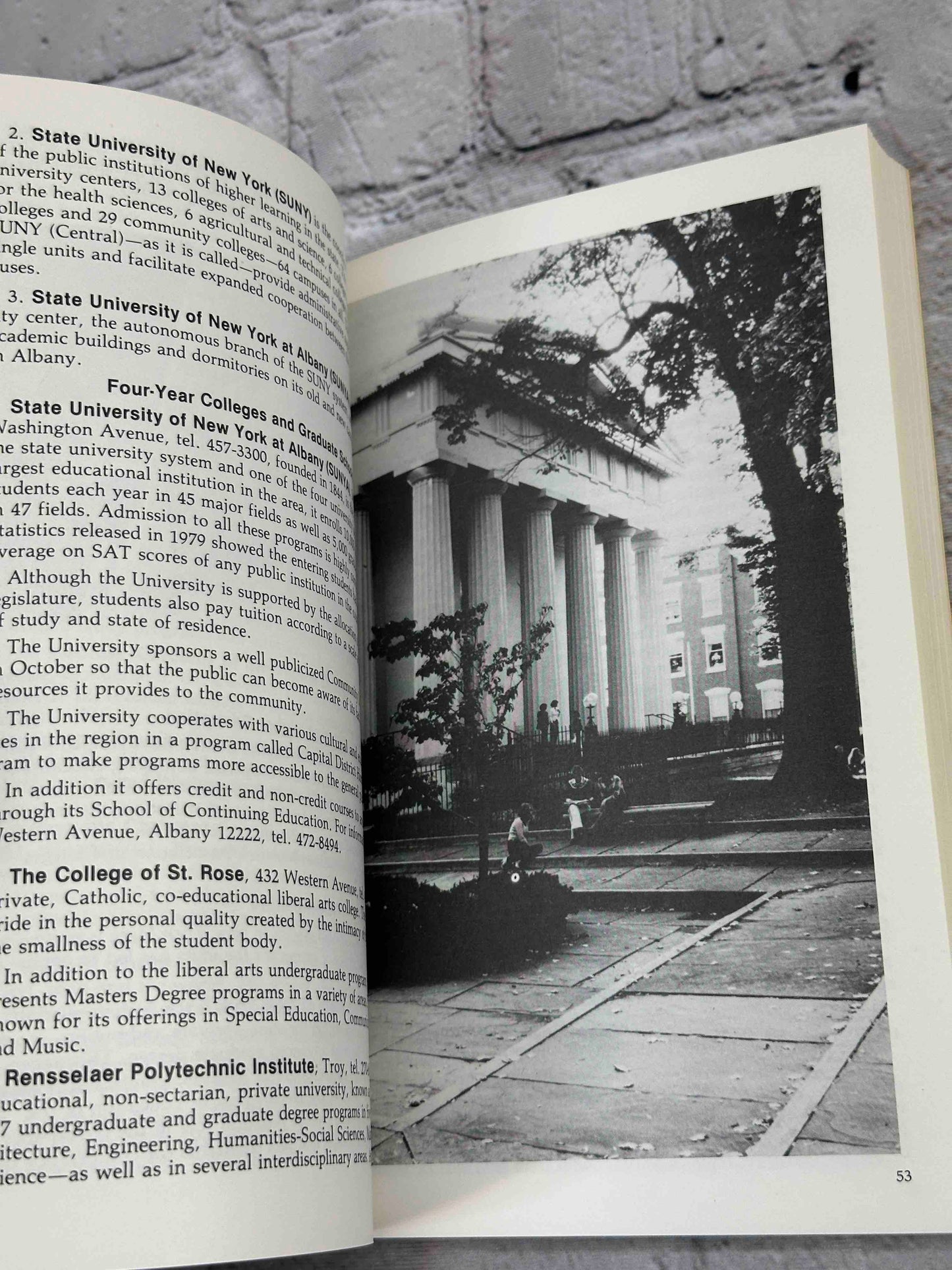 In & Around Albany: A Guide for Residents, Students & Visitors