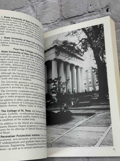 In & Around Albany: A Guide for Residents, Students & Visitors