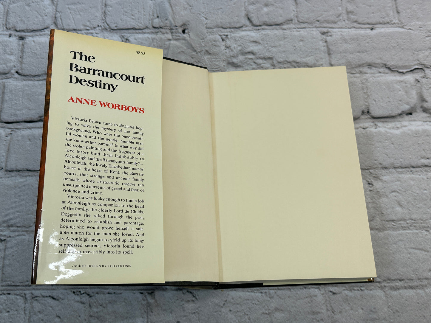 The Barrancourt destiny by Anne Worboys [1st Print · 1977]