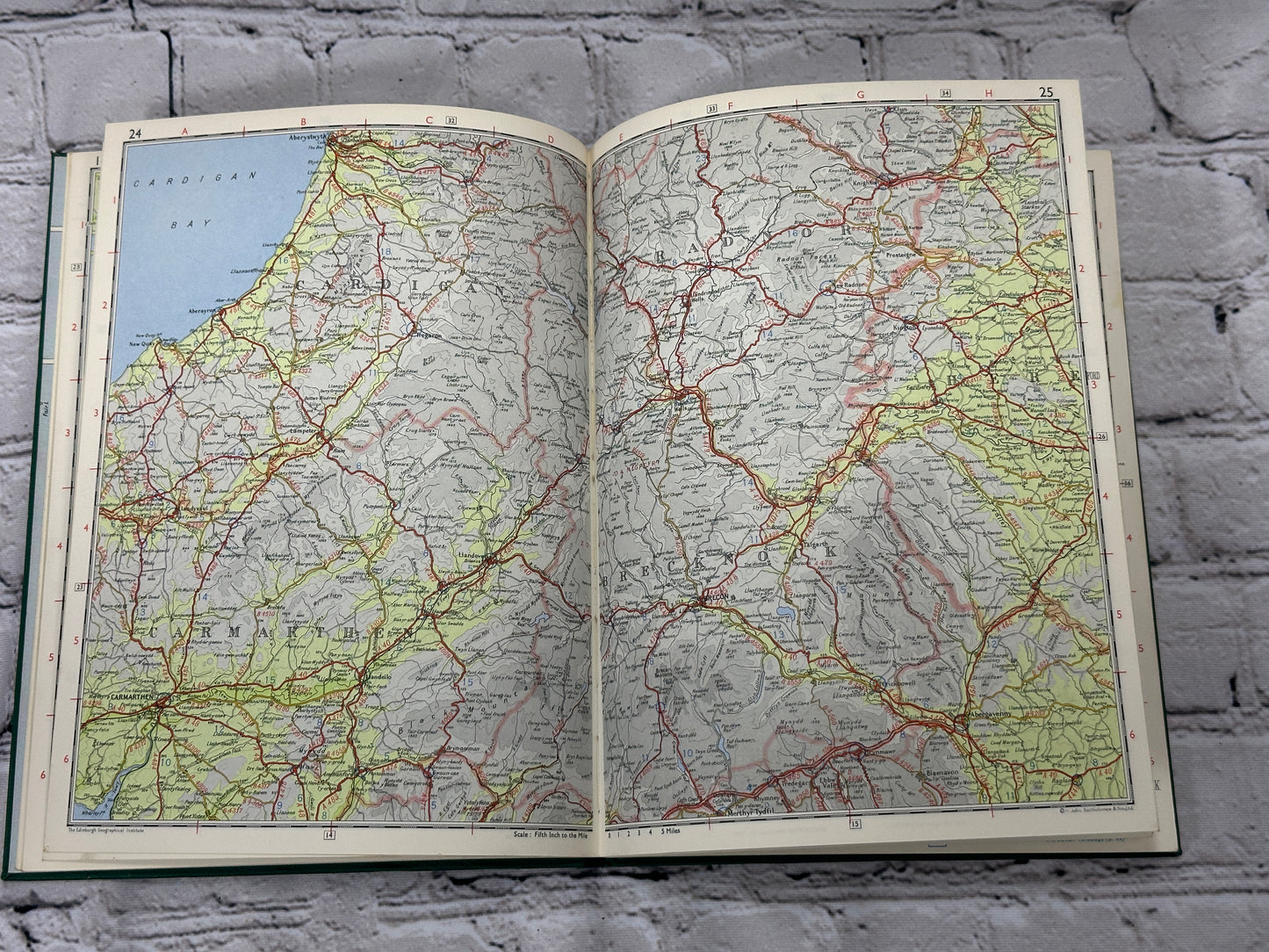 Bartholomew's Road Atlas of Great Britain [1967 ·  Fifth-Inch to Mile]