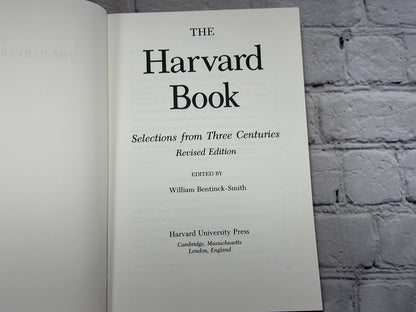 The Harvard Book Selections from Three Centuries by William Bentinck-Smith [1982]