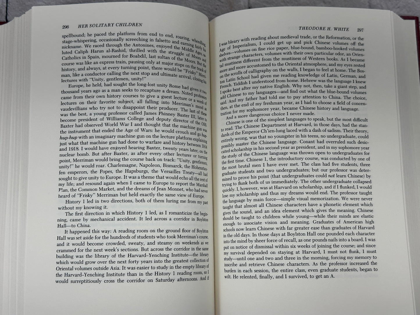 The Harvard Book Selections from Three Centuries by William Bentinck-Smith [1982]