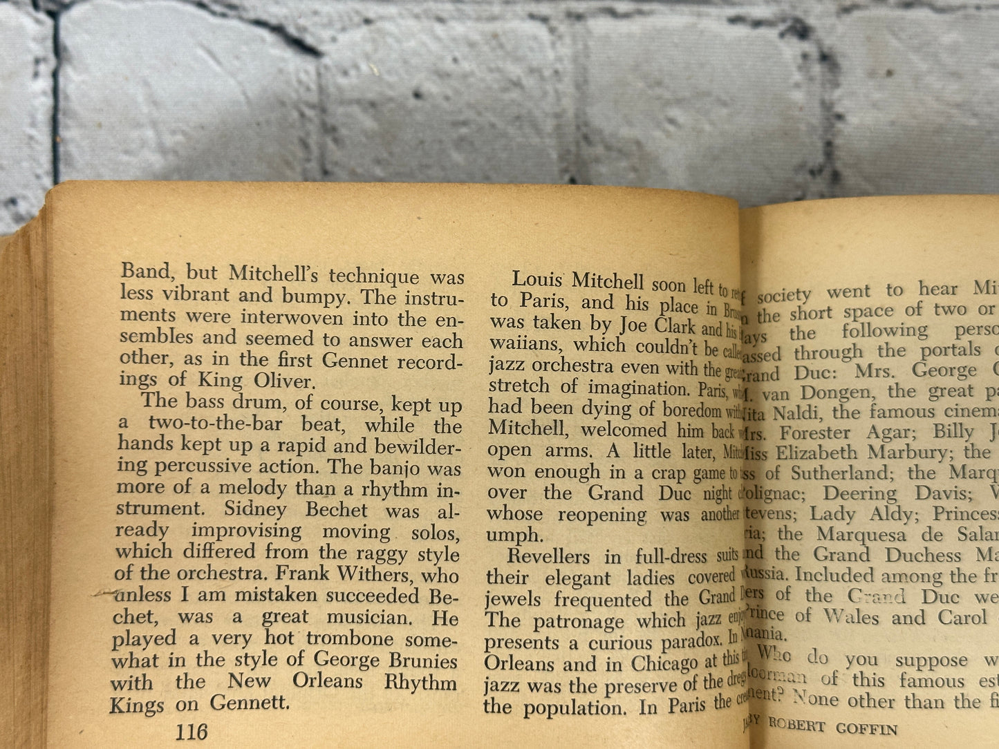 Jazz, From the Congo to the Metro by Robert Goffin [1944 · Armed Services Ed.]