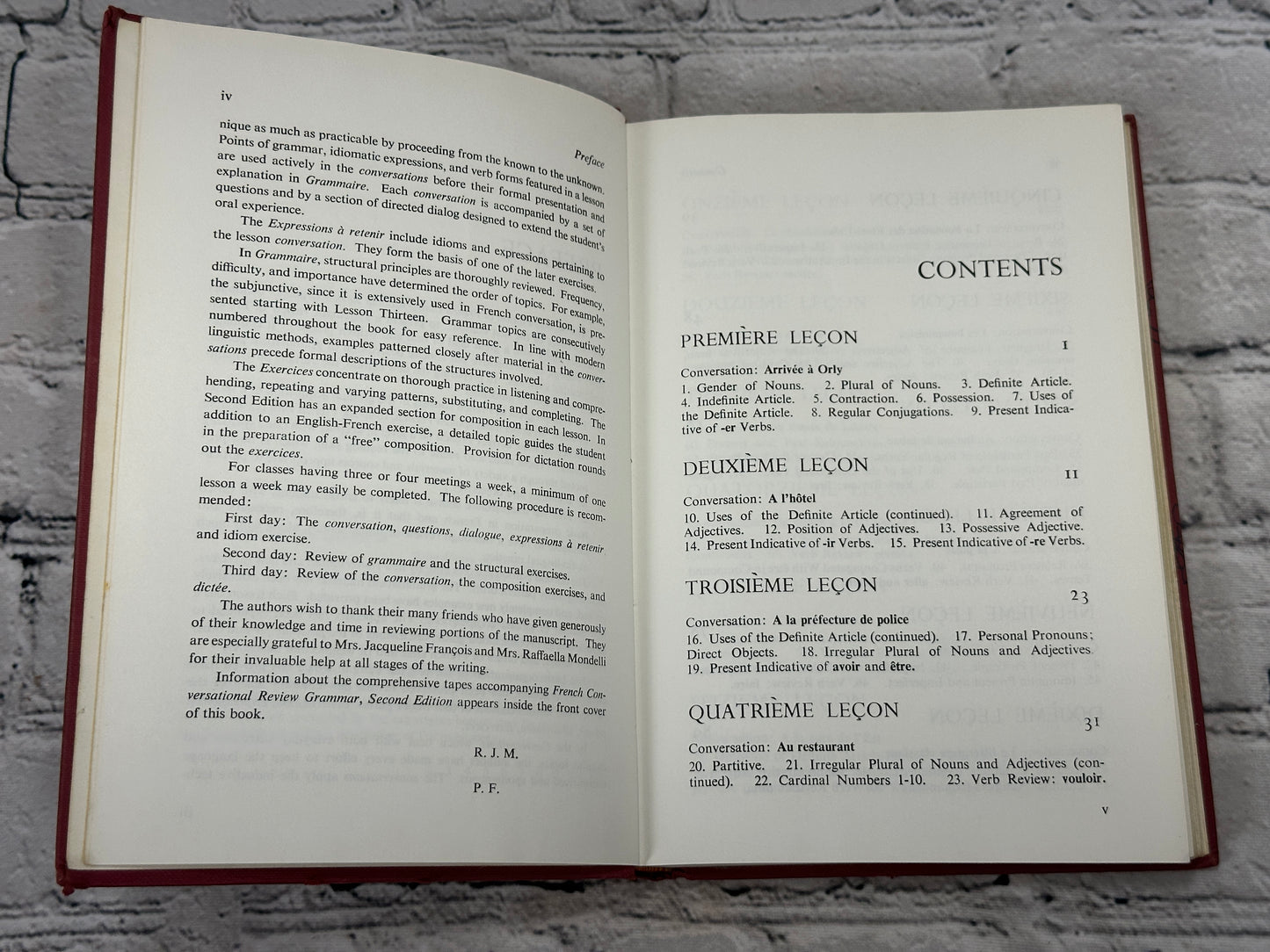 French Conversational Review Grammar [2nd Edition · 1965]