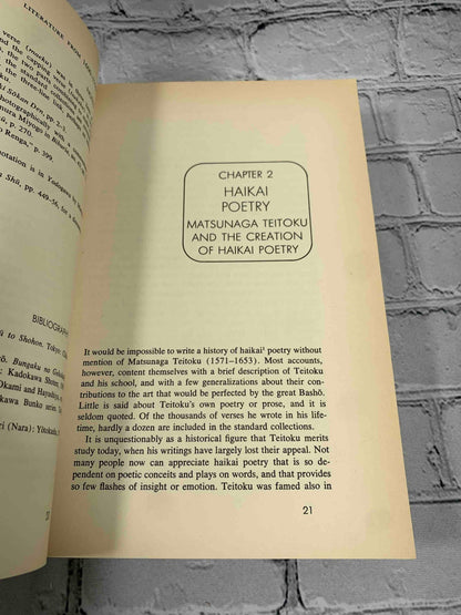 World within walls: Japanese literature of the pre-modern era, 1600-1867