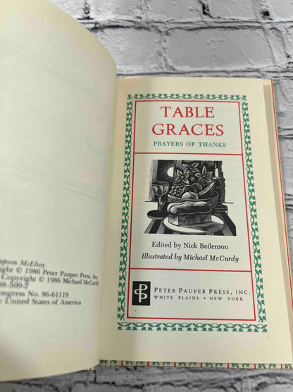 Table Graces: Prayers of Thanks