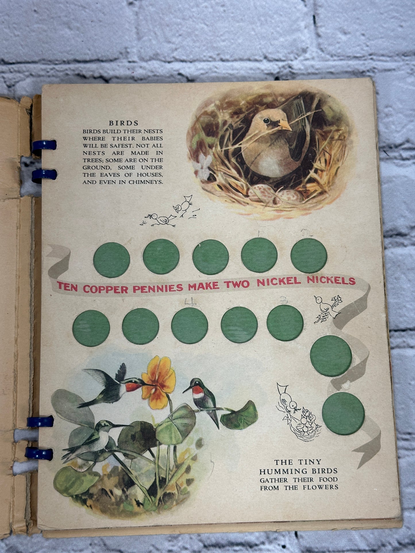 Nature Studies in Thrift by Genevieve Burke [Bank Savings Coin Book · 1941]