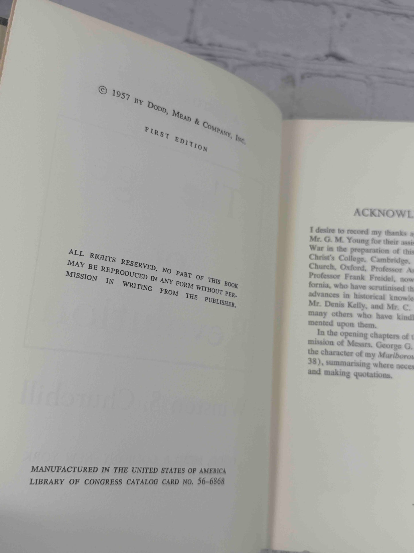 A History of the English Speaking Peoples