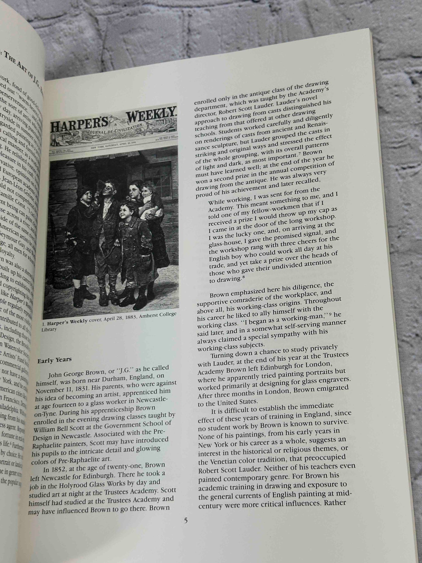 Country paths and city sidewalks: The art of J.G. Brown