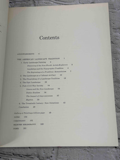 The American Landscape Tradition: A Study and Gallery of Paintings