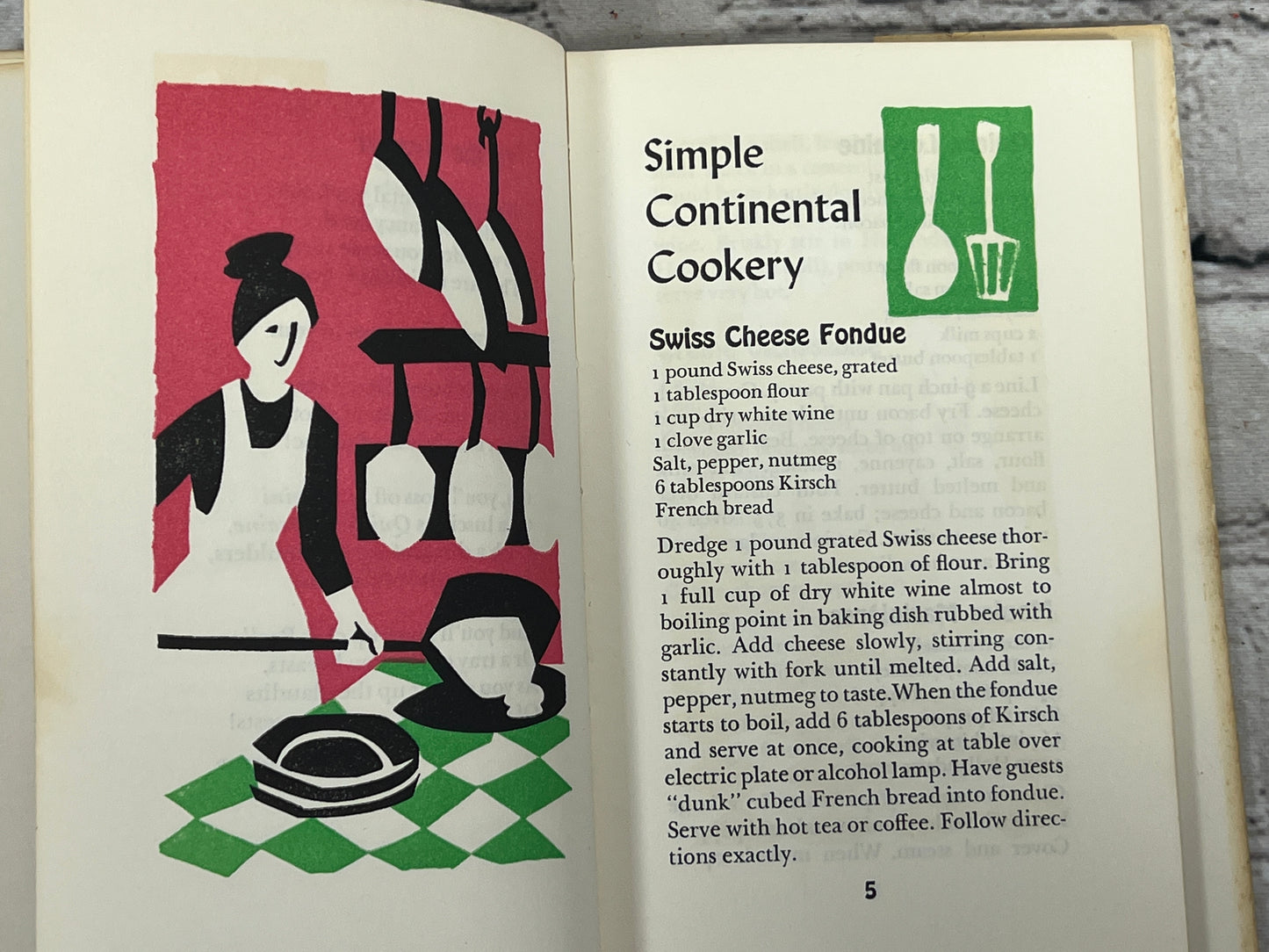 Simple Contintental Cookery Enda Beilenson art by Ruth McCrea [1st Ed. · 1963]