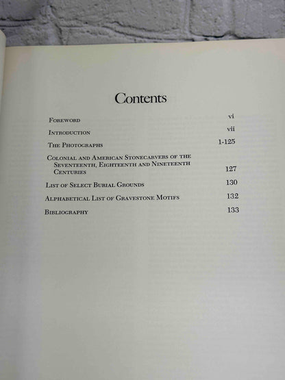 Early American Gravestone Art in Photographs