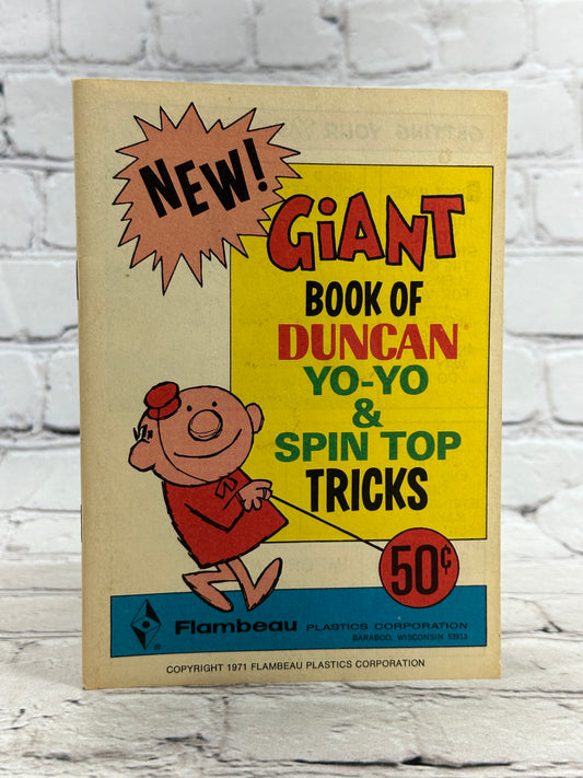 NEW! Giant Book of Duncan Yo-Yo & Spin Top Tricks [1971]