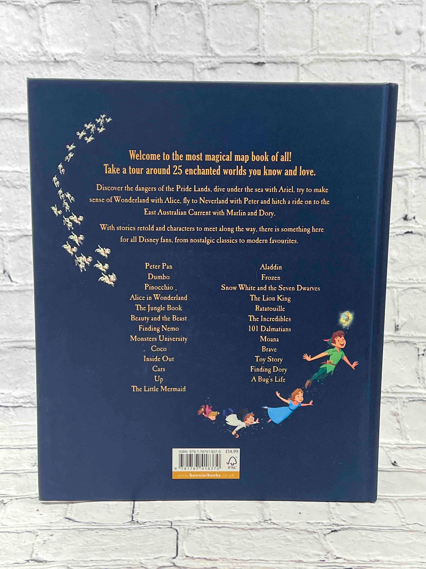 The Disney Book of Maps: A Guide to the Magical Worlds of Disney and Pixar